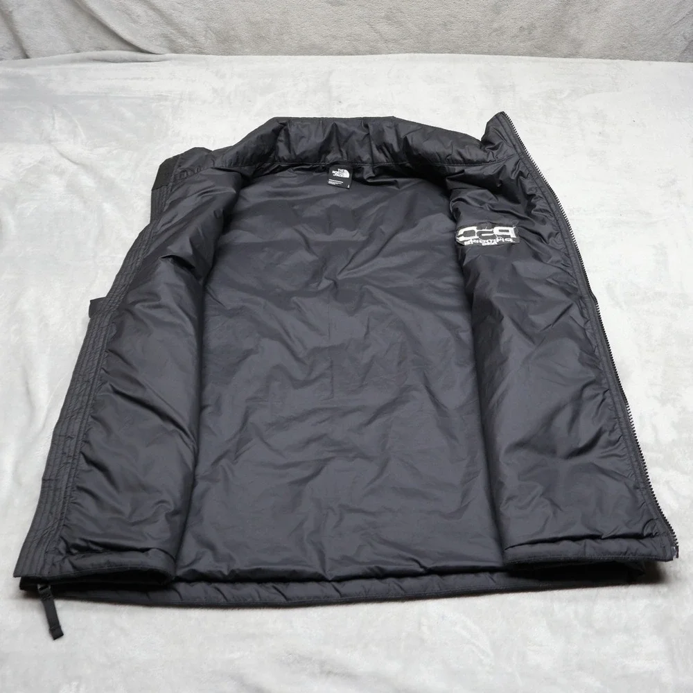 North Face Vest Men Large Black Everyday Insulated Light Pack Quilted Puffer